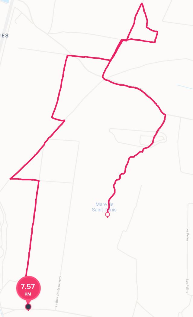 Parcours 25 mars 2018