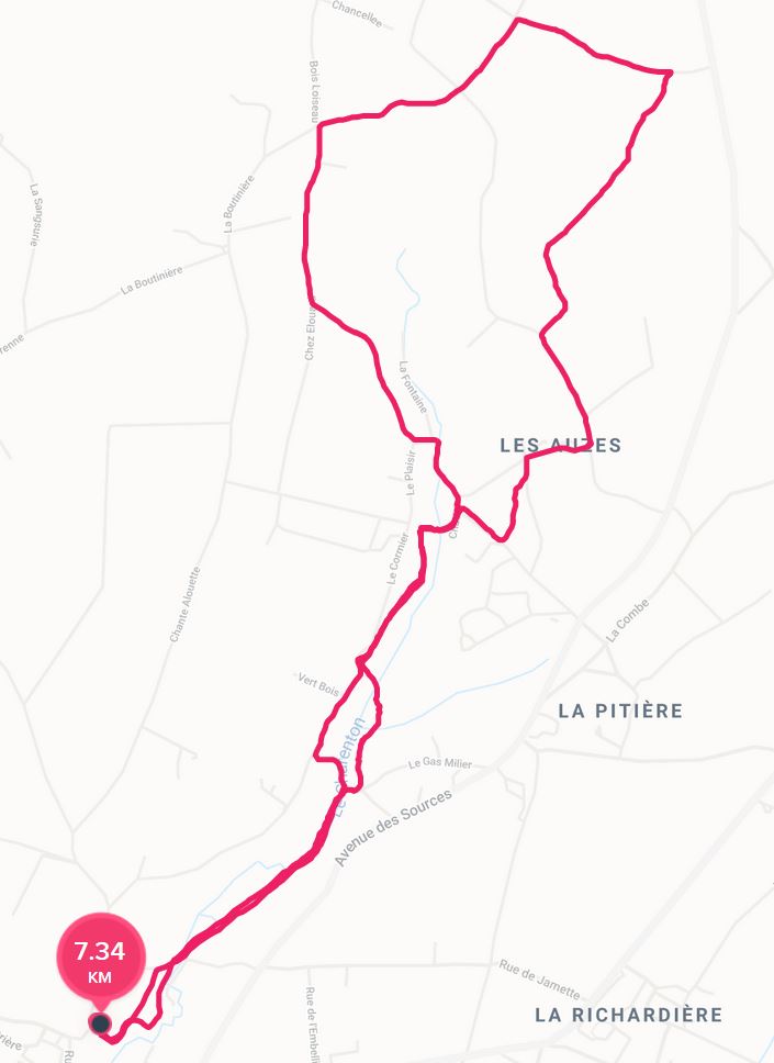 Parcours 10 juin 2018